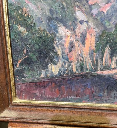 André VAUTIER (1861-1941)
Paysage du sud
Huile...