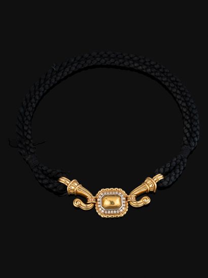 CHAUMET
Motif central de collier articulé...
