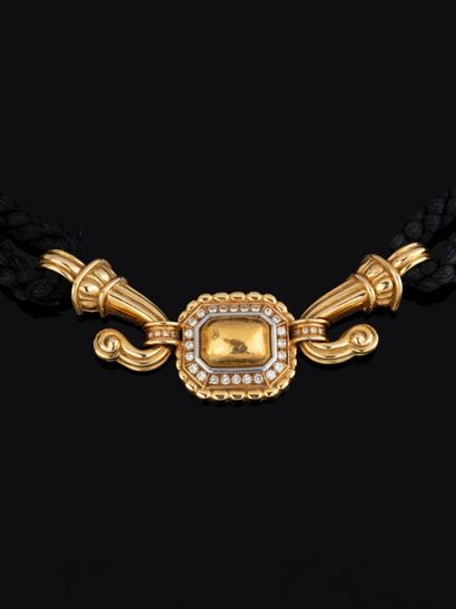 CHAUMET
Motif central de collier articulé...