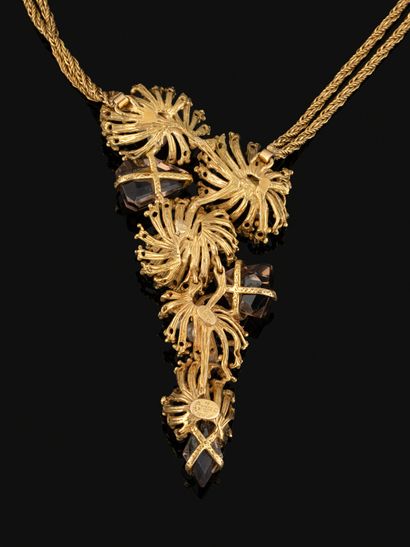 GROSSE
Collier en or jaune 18K (750‰) à double...