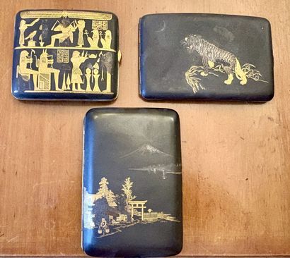 JAPON, ères Meiji (1868-1912) et Taishô (1912-1926)
Trois...