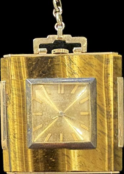 CARL HIESS and MOVADO: 14K (585/oo) yellow...