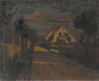Gyula KOSZTOLANYI KANN (1868-1945)
Tree-lined...