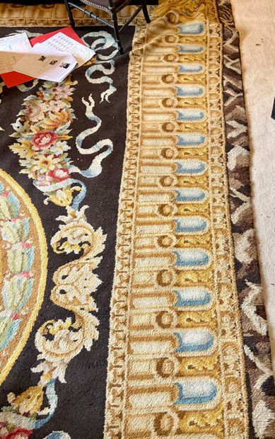 Tapis au point de la Savonnerie, velours...