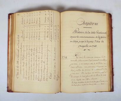 (Manuscrit) - GRELLIER (J.J.). HISTOIRE DE...