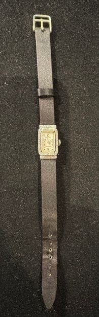 Ladies' bracelet watch in 18K (750‰) white...