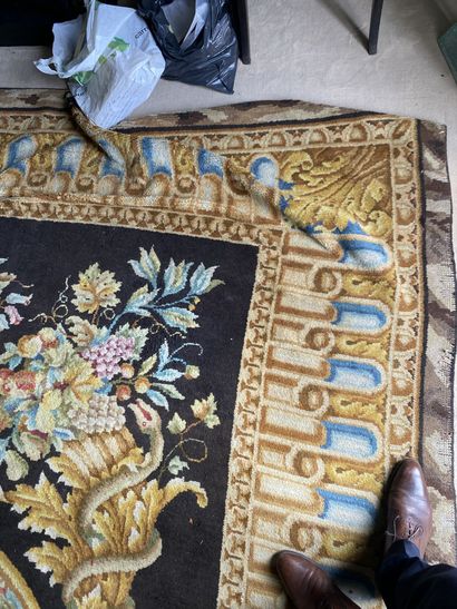 Tapis au point de la Savonnerie, velours...