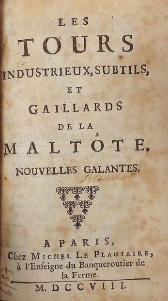 (Anonyme). LES TOURS INDUSTRIEUX, SUBTILS...