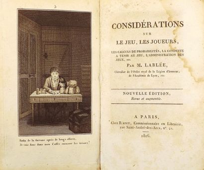 CASTON (Alfred de). LES TRICHEURS, SCÈNES...