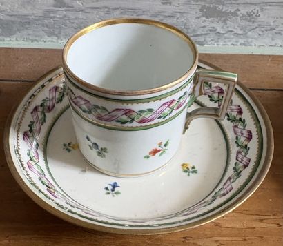 VIENNE
Neuf tasses « litron » et leurs sous-tasses...