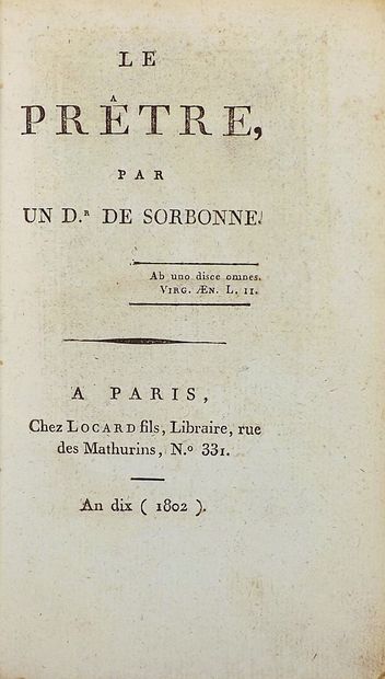 Curiosa) - [BALLU (Jacques-Nicolas)]. LE...