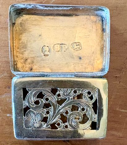 Ensemble en argent (800‰) comprenant :
-...