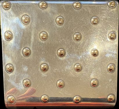 Silver cigarette case (800‰) decorated with...