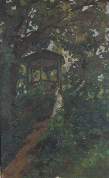Károly FERENCZY (Vienna 1862 - Budapest 1917)
Garden...