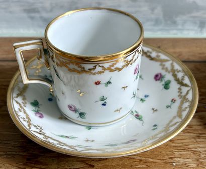 VIENNE
Neuf tasses « litron » et leurs sous-tasses...