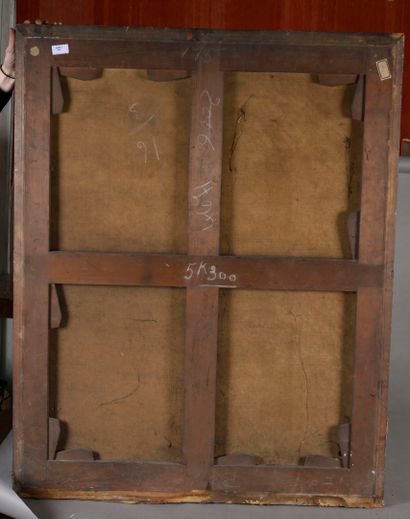 École ANGLAISE, vers 1760
Portrait d'homme...