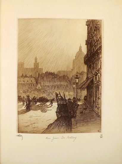 IEU (Charles) - ROLLET (Maurice). L'ÎLE SAINT-LOUIS....