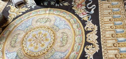 Tapis au point de la Savonnerie, velours...