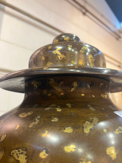CHINE, XVIIe/XVIIIe siècle
Paire de vases...
