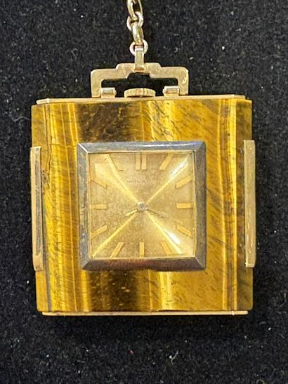 CARL HIESS and MOVADO: 14K (585/oo) yellow...