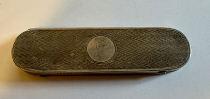 Lot en argent (800‰) comprenant : 
- Une...