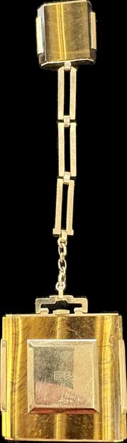 CARL HIESS and MOVADO: 14K (585/oo) yellow...