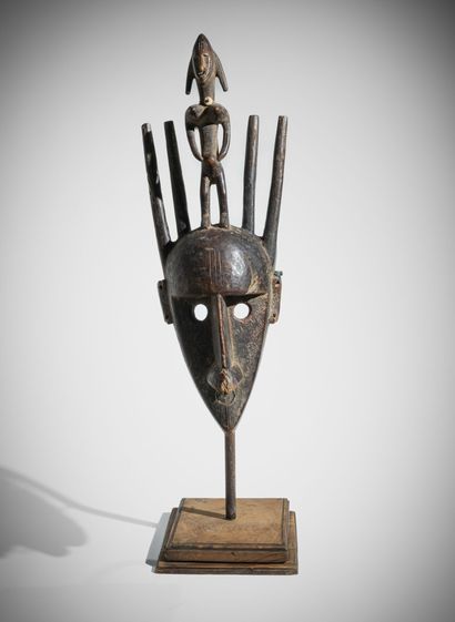 # BAMBARA, MALI
Masque à peigne Ntomo en...