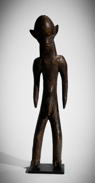 ¤ LOBI, BURKINA FASO
Statue de lutteur Batéba...