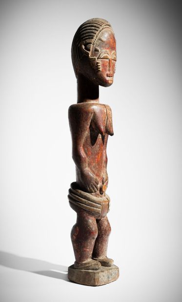 BAOULÉ, CÔTE D'IVOIRE. 
Statue Blolo Bla...