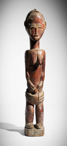 BAOULÉ, CÔTE D'IVOIRE. 
Statue Blolo Bla...