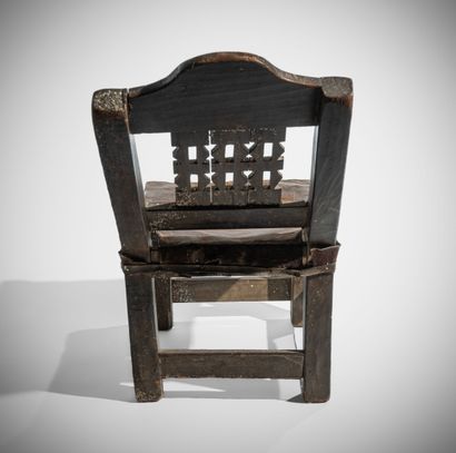 # ASHANTI, GHANA
Chaise Asipim de dignitaire...