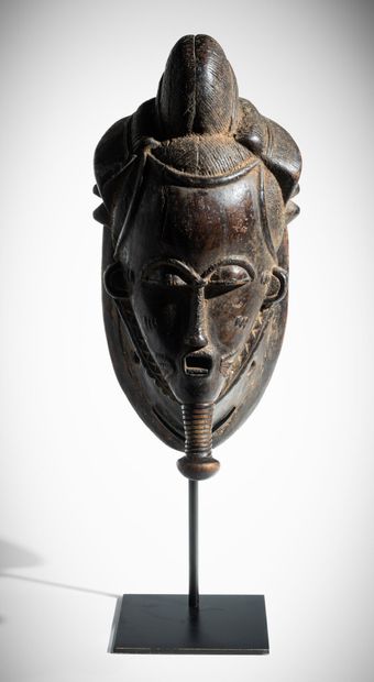 ¤ BAOULÉ, CÔTE D'IVOIRE 
Masque Kpan du Goli...