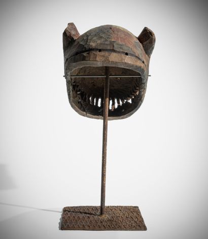 # BAMBARA, MALI
Masque Jara Kun en bois dur...