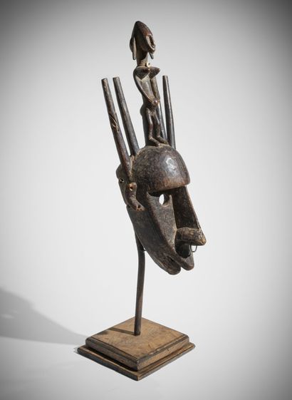 # BAMBARA, MALI
Masque à peigne Ntomo en...