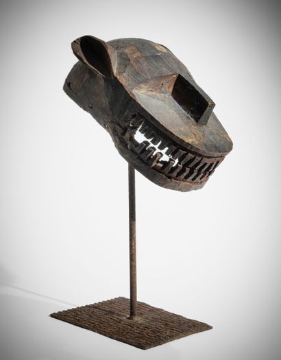 # BAMBARA, MALI
Masque Jara Kun en bois dur...