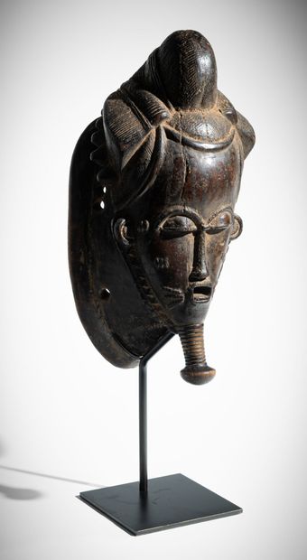 ¤ BAOULÉ, CÔTE D'IVOIRE 
Masque Kpan du Goli...