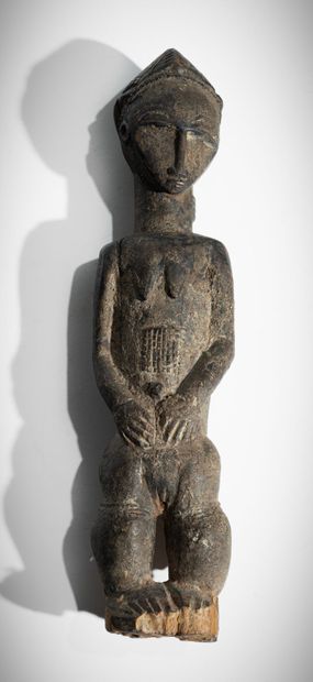 BAOULÉ, CÔTE D'IVOIRE. 
Statue Blolo Bla...