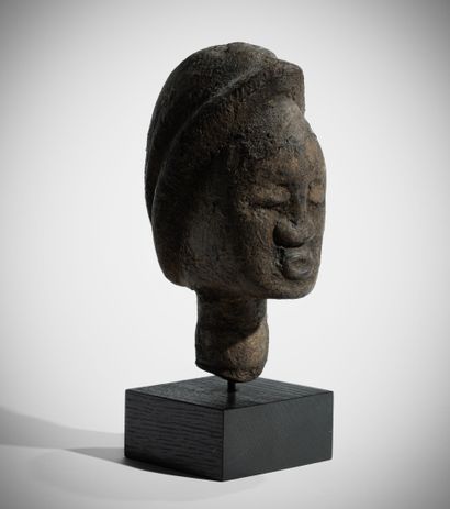 ¤ SENOUFO, CÔTE D'IVOIRE
Tête de grande statue...