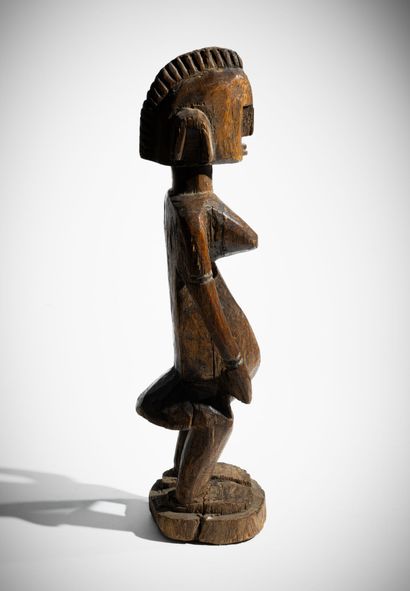 BAMBARA, MALI 
Statue de Jo Nyeleni en bois...