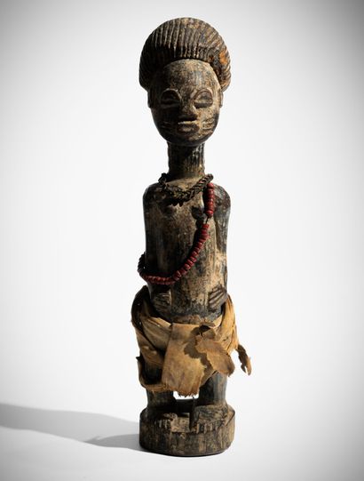 BAOULÉ, CÔTE D'IVOIRE. 
Statue Blolo Bla...
