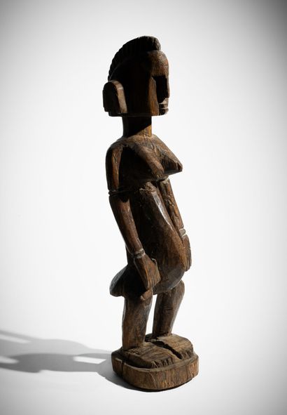 BAMBARA, MALI 
Statue de Jo Nyeleni en bois...