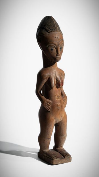 BAOULÉ, CÔTE D'IVOIRE. 
Statue Blolo Bla...