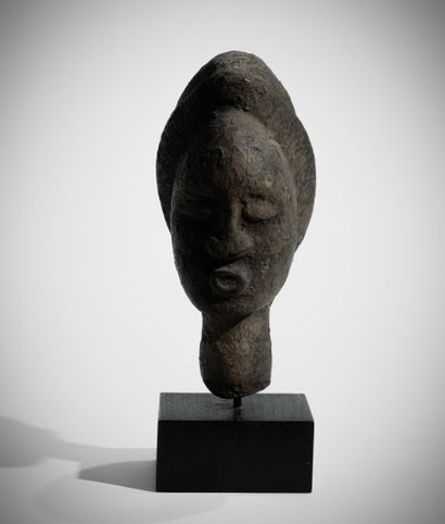 ¤ SENOUFO, CÔTE D'IVOIRE
Tête de grande statue...