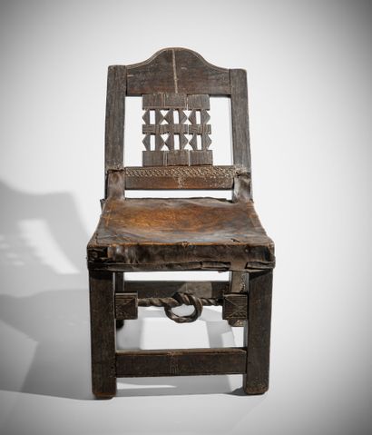 # ASHANTI, GHANA
Chaise Asipim de dignitaire...