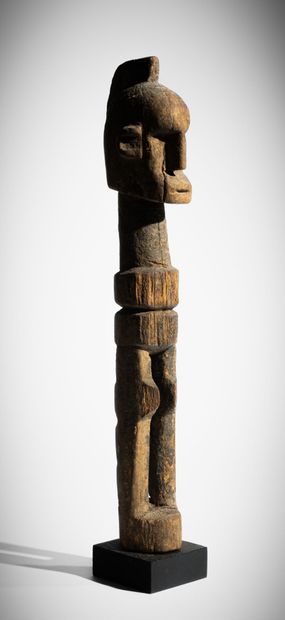 DOGON, MALI.
Statuette fétiche de personnage...