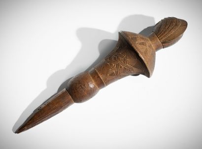 AOULÉ, CÔTE D'IVOIRE
Manche de chasse mouche...