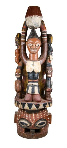 Masque « Epa », Yoruba, Nigeria
Visage janus...