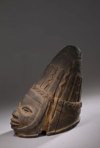 Masque Gèlèdé, Yoruba, Nigeria
Petit visage...