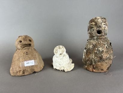 °°Trois Legba « d'autels « de case » Fon,...