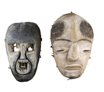 Deux masques du « bweti », Tsogo/Sango, Gabon

-1....